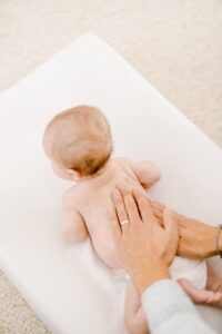 massage bébé