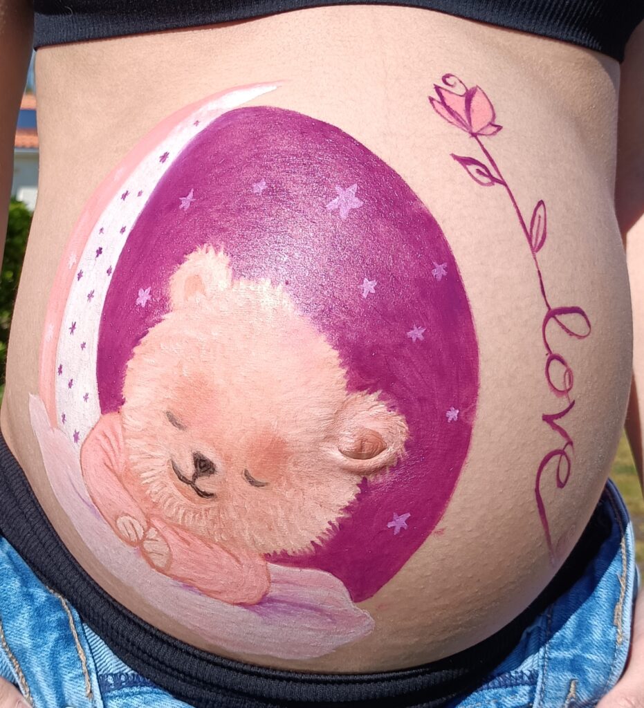 belly-painting